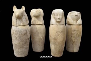 canopic jars